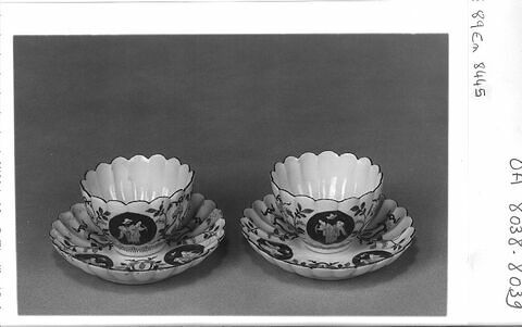 Tasse et soucoupe, d'une paire (OA 8038), image 7/8