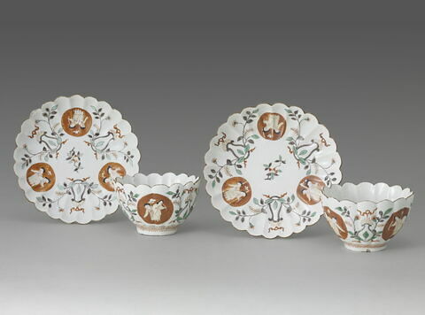 Tasse et soucoupe, d'une paire (OA 8038), image 3/8
