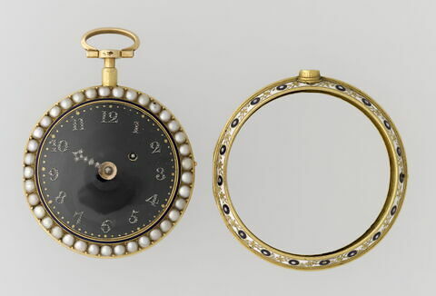 Montre ronde à double boîtier, image 3/6