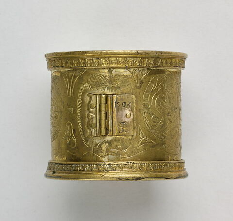 Horloge de table cylindrique, image 4/5