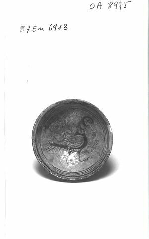 Coupe à décor d'oiseau, image 3/4