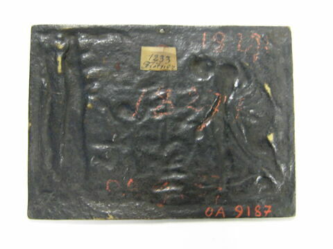 Plaquette uniface : L'Amour poursuivi par des abeilles, image 2/2