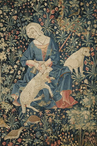 Le travail de la laine, de la Tenture de la Noble Pastorale, image 6/11