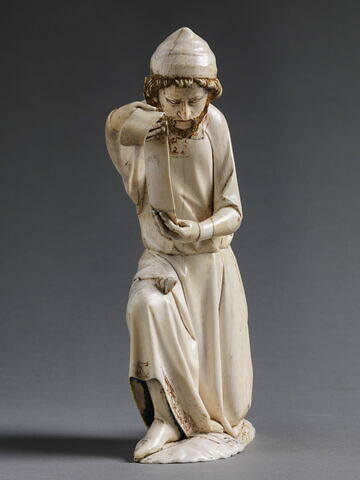 Statuette : Nicodème provenant du groupe de la Descente de Croix, image 5/9
