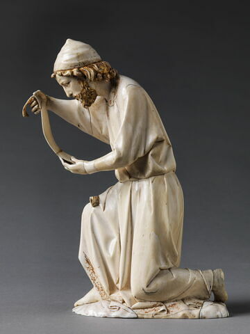 Statuette : Nicodème provenant du groupe de la Descente de Croix, image 6/9