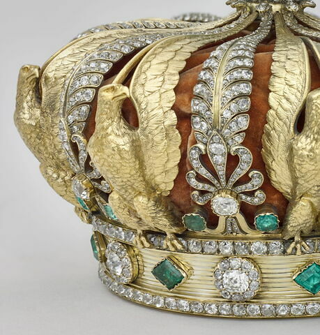 Couronne de l'impératrice Eugénie, avec son écrin (OA 11160 BIS), image 3/7