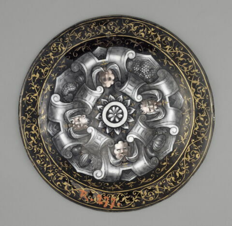 Assiette : Le Mois de février, image 3/3