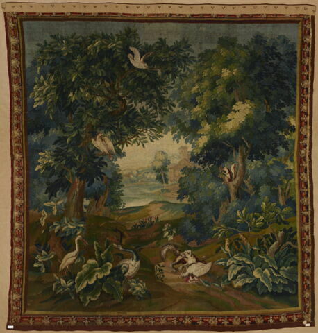 Verdure avec un renard dévorant un oiseau, image 2/2