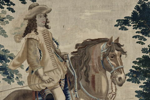 Le Manège à passades, de la tenture des Exercices équestres de Louis XIII, image 4/18