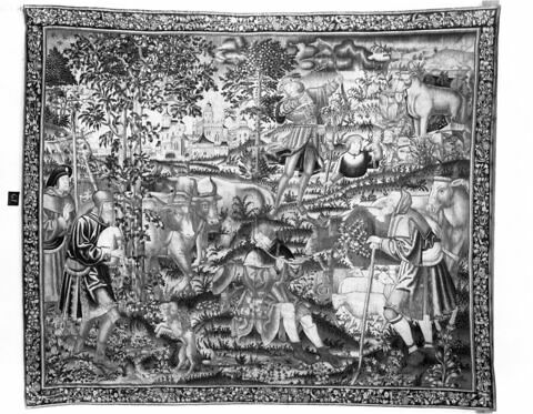 Tapisserie : Gargan transpercé par sa propre flèche, image 7/7