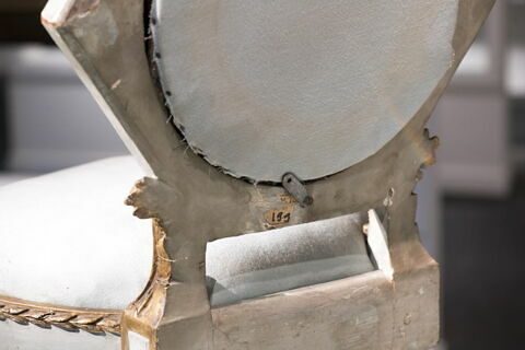 Chaise d'un mobilier de salon, comprenant dix pièces, image 10/12