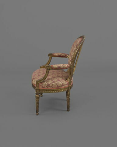Fauteuil d'un mobilier de salon comprenant dix-sept pièces (OAR 205 à OAR 221), image 5/5