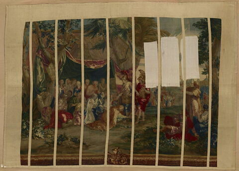 Alexandre et la famille de Darius, de la tenture de l'Histoire d'Alexandre, image 11/11