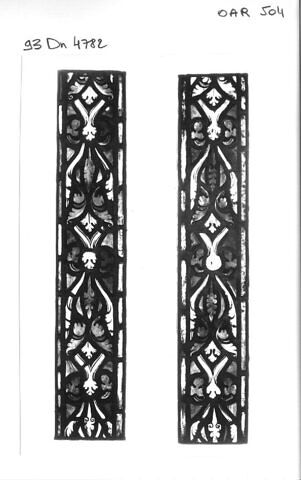 Vitrail : fenêtre complète se composant de 10 pièces illustrant des scènes de la vie de saint Blaise, image 9/22