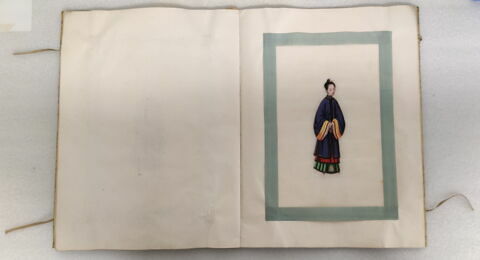 Album de peintures d'exportation: personnages chinois, image 21/34