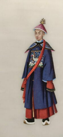 Album de peintures d'exportation: personnages chinois, image 22/34