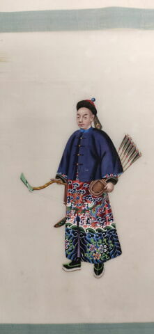 Album de peintures d'exportation: personnages chinois, image 30/34