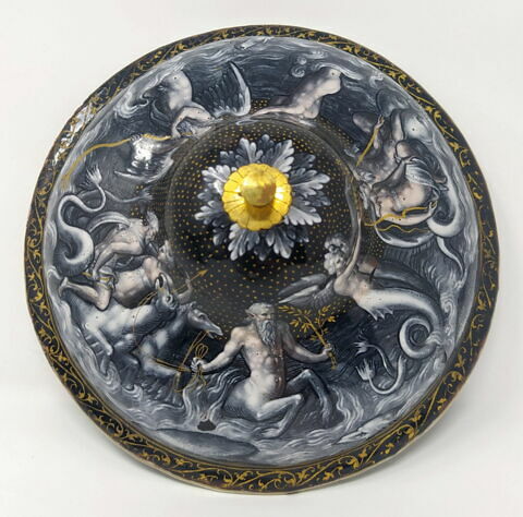 Couvercle de coupe : Le Triomphe de Neptune, image 4/8