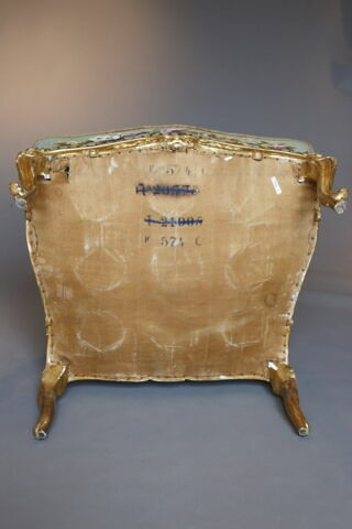 Fauteuil du salon d'audience du duc de Nemours aux Tuileries, d'une paire (F 574 C2), image 3/4