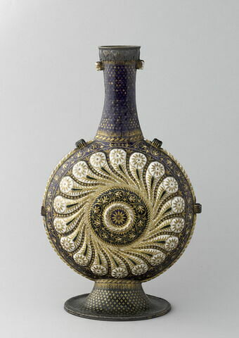 Bouteille plate ou « gourde de pèlerin »