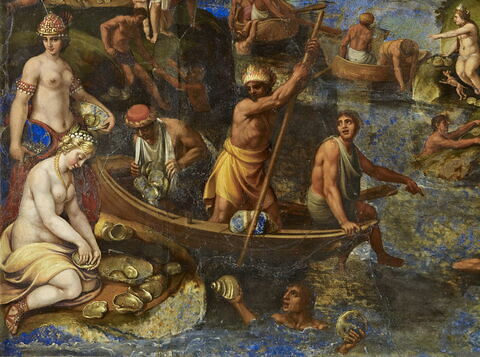 Tableau : la pêche des perles aux Indes, image 5/5