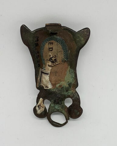 Crochet de chaîne de ceinture en bronze, image 2/2