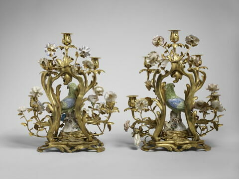 Candélabre à cinq lumières, d'une paire (avec SN 588), image 3/3