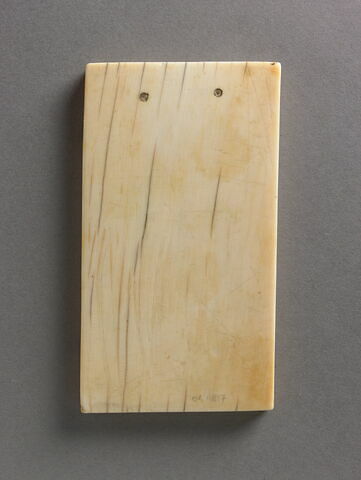 Feuillet de diptyque : la Vierge glorieuse, image 2/2
