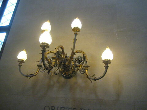 Bras de lumière à cinq branches