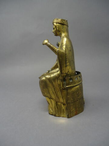 Statuette : Vierge trônante, image 6/20