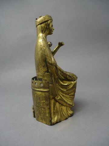 Statuette : Vierge trônante, image 8/20