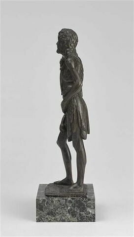 Statuette : saint Jean-Baptiste debout et prêchant, image 4/5