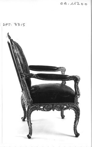 Fauteuil à la reine, d'un ensemble (avec le OA 11201, OA 12179 1, OA 12179 2, OA 12179 3, OA12179 4 et OA 12180), image 7/7