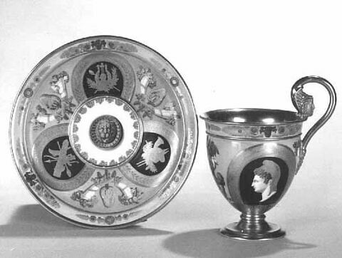Soucoupe "Régnier uni"