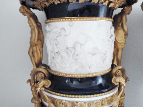 Vase (Diane), monté en bronze doré, d'une paire (voir aussi OA 6614), image 5/10