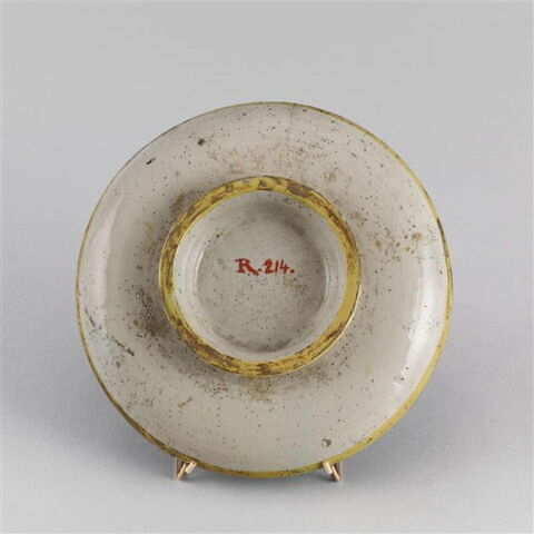 Grande coupe creuse sur pied bas, image 5/5