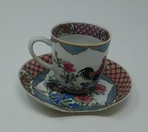 Tasse à café et soucoupe d'une série de cinq ; d'un service à thé et à café de dix-huit pièces (R 1160 à 1172), image 3/8