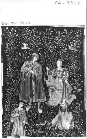 Tapisserie Millefleurs : concert champêtre, image 6/6