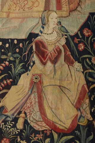 Tapisserie Millefleurs : concert champêtre, image 2/6