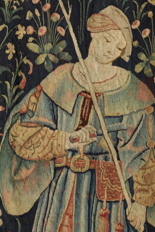 Tapisserie Millefleurs : concert champêtre, image 3/6