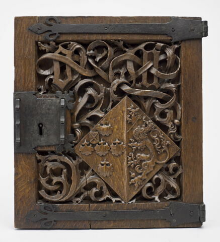 Deux vantaux d'un dressoir aux armes de Jerôme van der Noot et Marie de Nassau, image 3/6