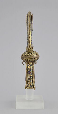 Crosse dite de l'abbé Bertrand de Malsang : Annonciation, image 3/9