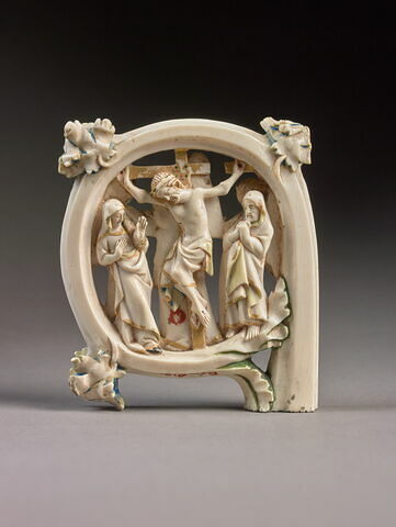 Crosseron : la Vierge glorieuse ; la Crucifixion, image 3/3