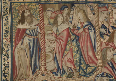 La remise du butin pris sur les Madianites, d'une tenture de l'Histoire de Gédéon, image 5/7