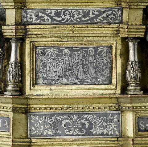 Ciboire en argent niellé, image 13/32