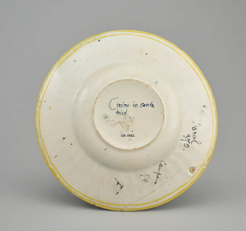 Assiette : Circé et les compagnons d'Ulysse, image 4/4