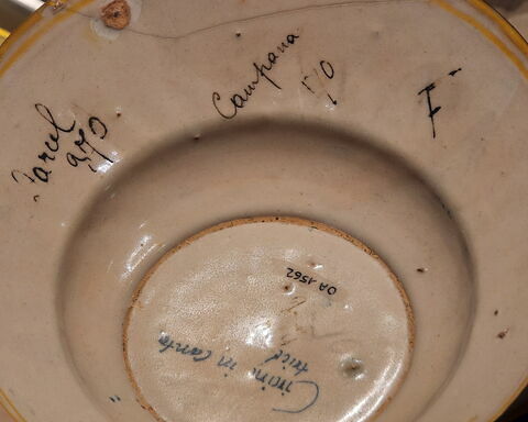 Assiette : Circé et les compagnons d'Ulysse, image 2/4