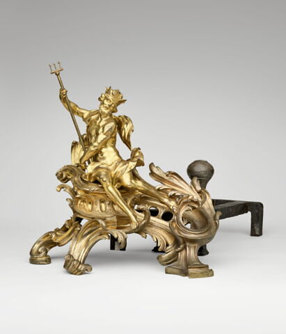 Feu surmonté de la figure de Neptune (avec OA 5147 2), image 3/5