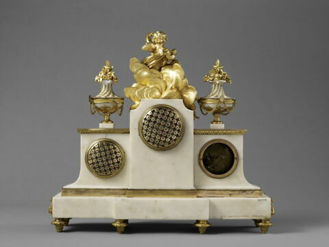 Pendule à trois cadrans époque Louis XVI, image 3/10