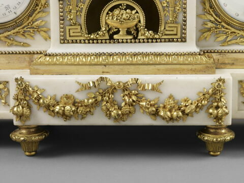 Pendule à trois cadrans époque Louis XVI, image 6/10